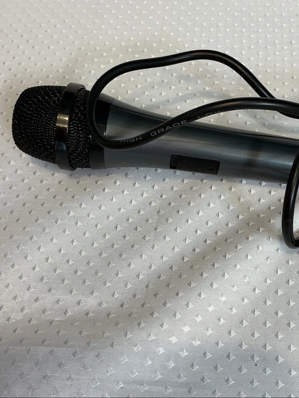 Sennheiser Black Wired Handheld Microphone with 1/4